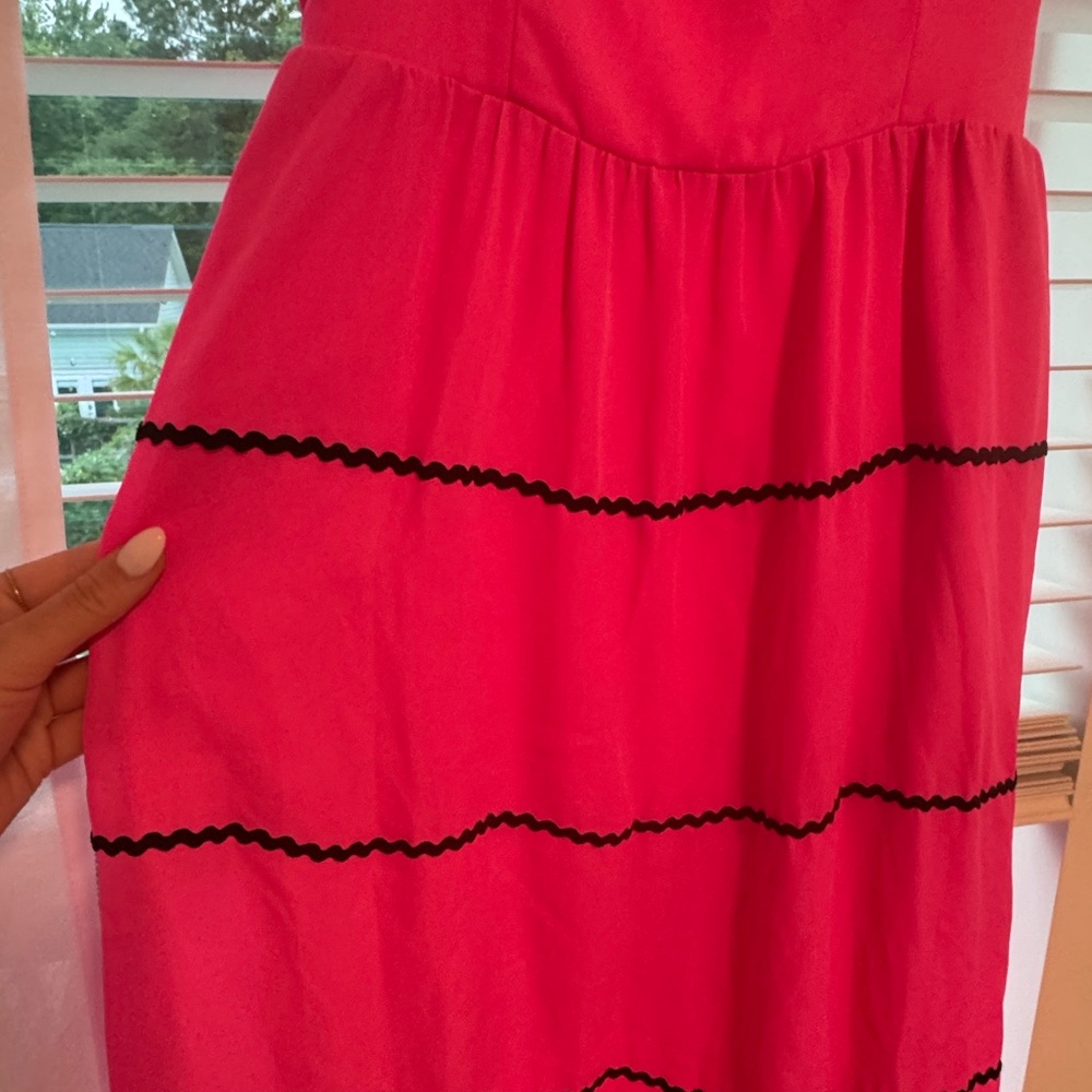NWT TCEC Red and Black Spaghetti Strap Sundress Maxi - Picture 3 of 5
